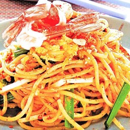 Spaghetti Pad Thai (สปาเก็ตตี้ผัดไท)