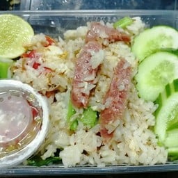 [อร่อยซ่ากับโค้ก] ข้าวผัดแหนม best sellers +  โค้ก ออริจินัล (ขวด) 