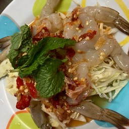 กุ้งแช่น้ำปลา