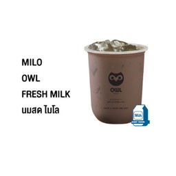 นมสด ไมโล