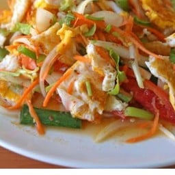 ยำไข่ดาว