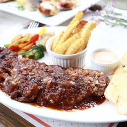 ซี่โครงหมู บาร์บีคิว