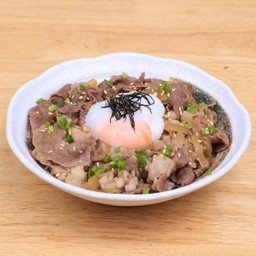 ข้าวหน้าเนื้อไข่ออนเซน