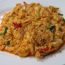 เนื้อปูผัดผงกะหรี่