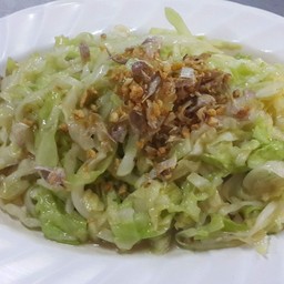 ผัดกะหล่ำปลีหมูสับ