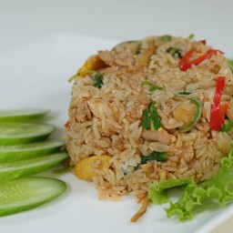 ข้าวผัดแกงป่า