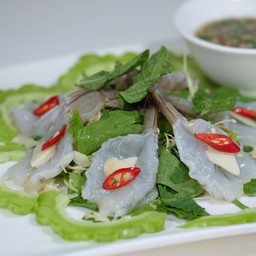 กุ้งแช่น้ำปลา