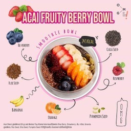 ACAI FRUITY BERRY BOWL - L