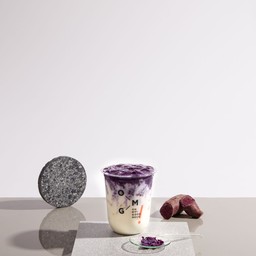 PURPLE SWEET POTATO LATTE