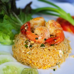 ข้าวผัดมันกุ้ง
