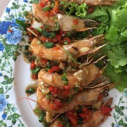 กุ้งเล็กผัดพริกเกลือ