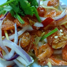 ยำกุ้งแห้ง