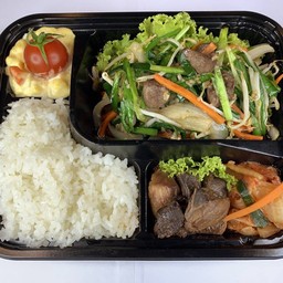 เซ็ตตับผัดใบกุ๋ยซ่าย 