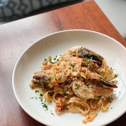 Lemon-Chili Shrimp Fettucine