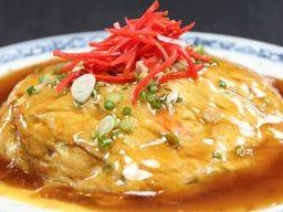 ไข่เจียวปูอัดทรงเครื่อง