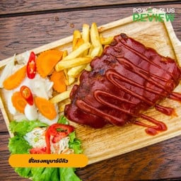 ซี่โครงหมูบาบีคิว