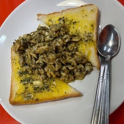 หอยลายเนยกระเทียม