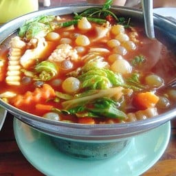 แกงส้มไข่ปลาเรียวเซียวผักรวม