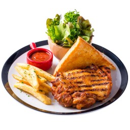 สไปซี่ชิกเก้นสเต็ก