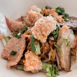 เกาเหลา ก๋วยเตี๋ยวแห้งหมู