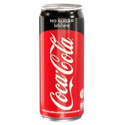 Coke no sugar can