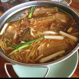 ปลากระบอกต้มส้ม