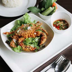 ลาบปูนิ่มกรอบ