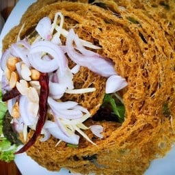 ยำปลาดุกฟู