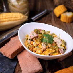 Smoked corn salad