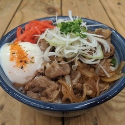 ข้าวหน้าหมูและไข่ออนเซ็น