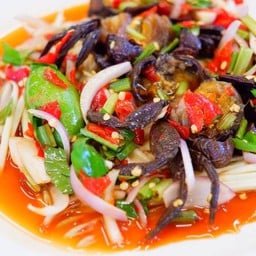 ยำมะม่วงปูจืด