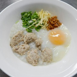 โจ๊กหมูสับล้วน+ไข่ พิเศษ