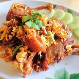เป็ดทอดกระเทียม เล็ก