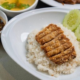 ข้าวมันไก่ทอดเจ