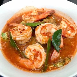 แกงส้มชะอมกุ้ง 