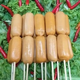 ไส้กรอกหนังกรอบรมควัน