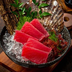 ปลาทูน่าคลีบเหลืองสด 5 ชิ้น