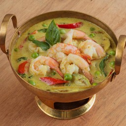 แกงเขียวหวานกุ้ง