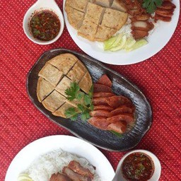 อิ่มหมูทอด