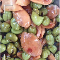 มะกอก กระท้อนทรงเครื่อง(น้ำปลาหวาน)