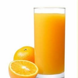 น้ำส้มคั้นสด