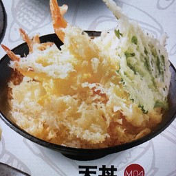 ข้าวหน้ากุ้งเทมปุระ