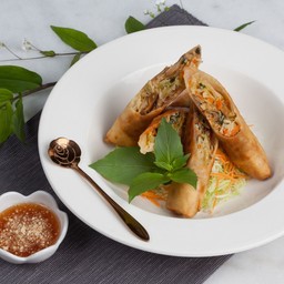 ปอเปี๊ยะผักทอด