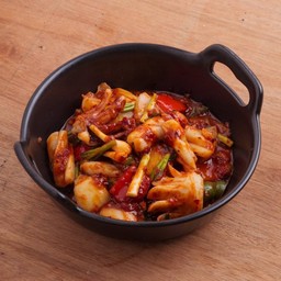 ปลาหมึกผัดพริกเผา