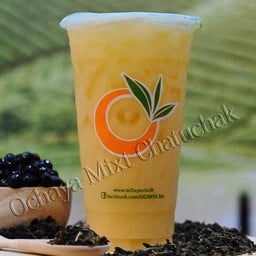 ชาเขียวโยเกิร์ตเสาวรส (Passion Fruit Yogurt Green Tea)