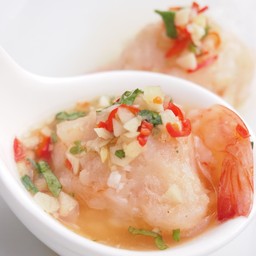 กุ้งนึ่งมะนาว Spicy & Sour Steam Shrimp