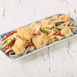 กระเพาะปลาผัดแห้ง Stir-Fired Fish Maw