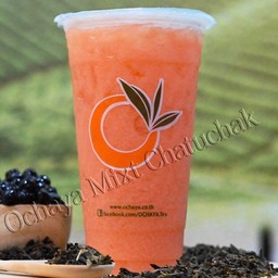 ชาเขียวโยเกิร์ตสตรอว์เบอร์รี่ (Strawberry Yogurt Green Tea)