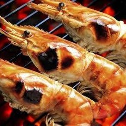 กุ้งเผา ครึ่งโล