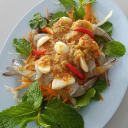 กุ้งแช่น้ำปลา